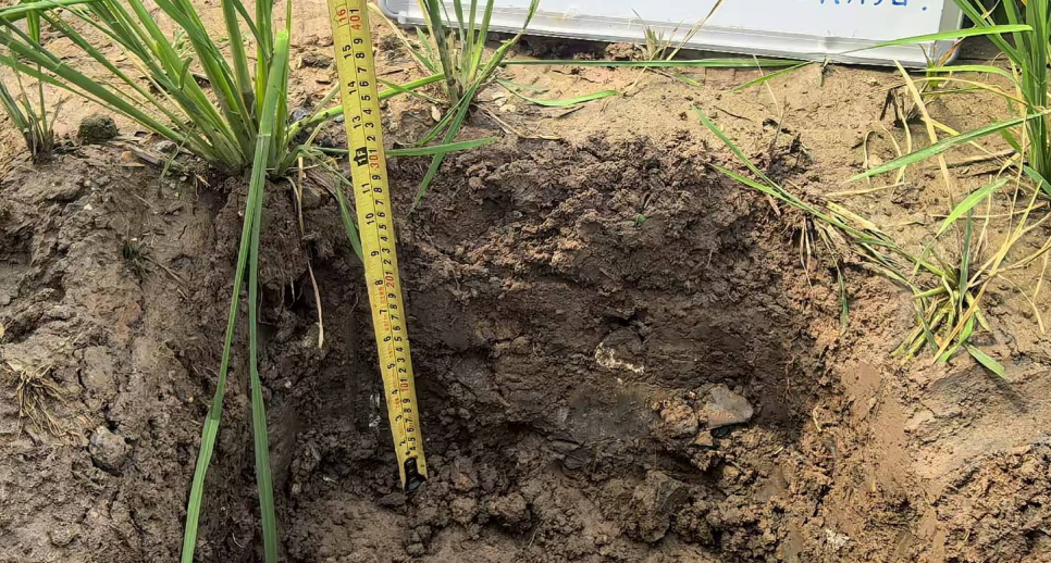 开启农业出产切合性评价，我司首家进行耕地质量验收“侵入体”检测